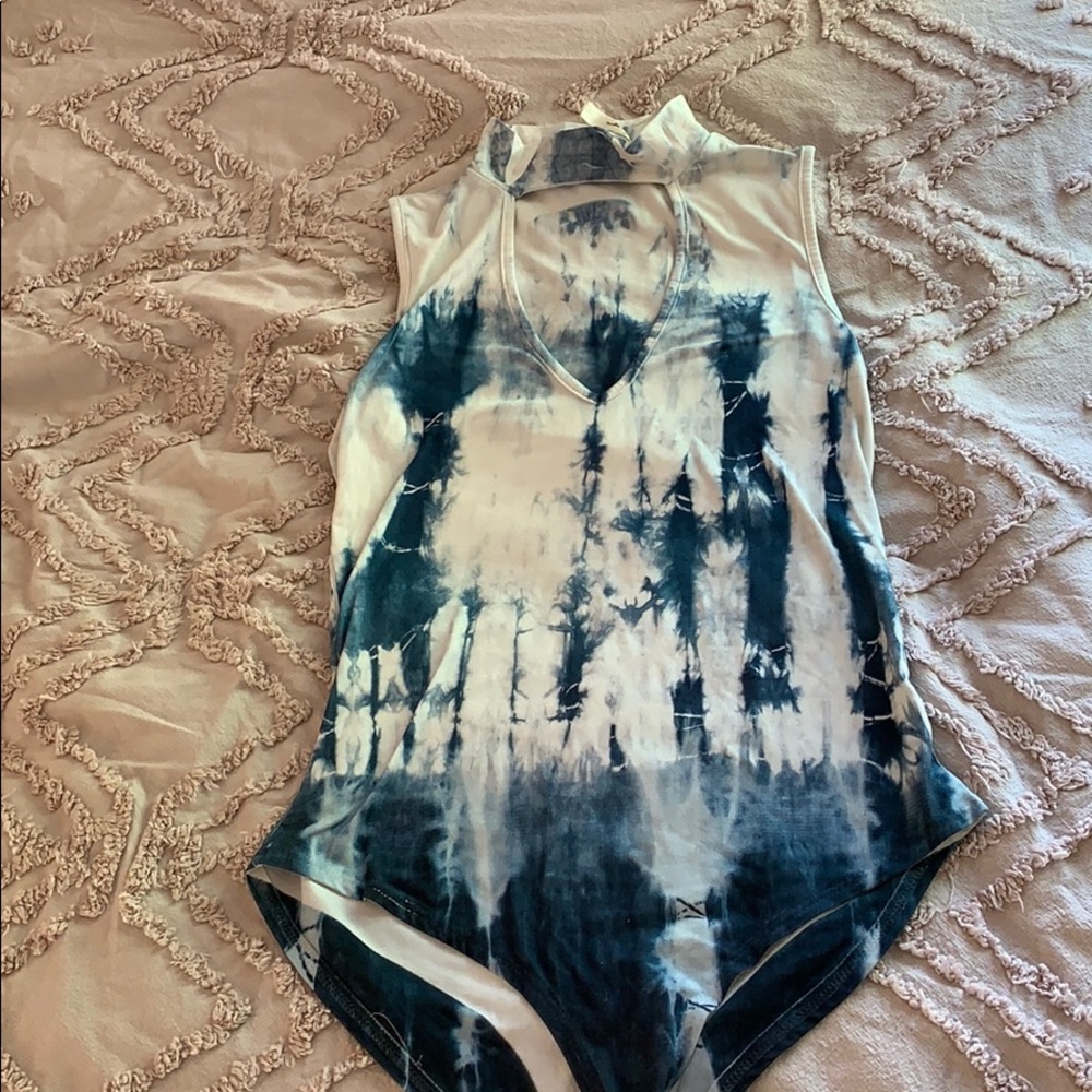 Tye-dye body suit